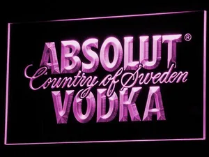 Absolut Vodka LED Neon Sign