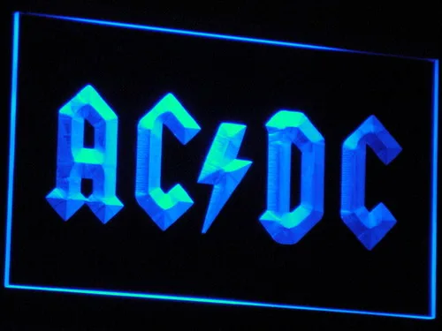 AC/DC Let There Be Rock LED Neon Sign