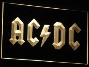 AC/DC Let There Be Rock LED Neon Sign
