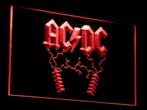 AC/DC Thunderstruck LED Neon Sign