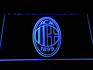 AC Milan Crest LED Neon Sign