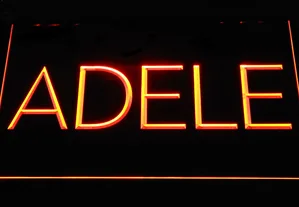 Adele LED Neon Sign