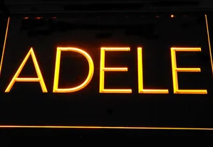 Adele LED Neon Sign