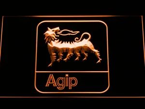 Agip LED Neon Sign