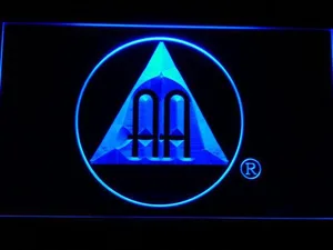 Alcoholics Anonymous AA Logo LED Neon Sign