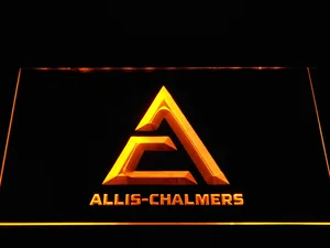 Allis-Chalmers Triangle Logo LED Neon Sign