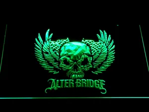 Alter Bridge Skull LED Neon Sign