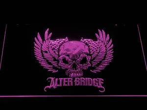 Alter Bridge Skull LED Neon Sign
