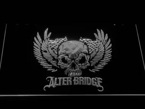 Alter Bridge Skull LED Neon Sign