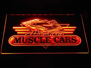 American Muscle Cars LED Neon Sign