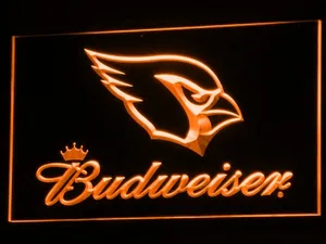 Arizona Cardinals Budweiser LED Neon Sign