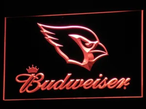 Arizona Cardinals Budweiser LED Neon Sign