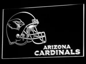 Arizona Cardinals Helmet LED Neon Sign