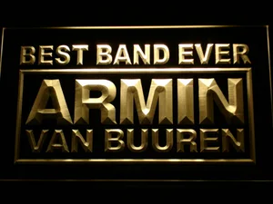 Armin Van Buuren Best Band Ever LED Neon Sign