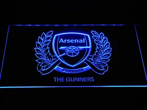 Arsenal F.C. 125th Anniversary Logo LED Neon Sign