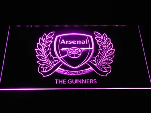 Arsenal F.C. 125th Anniversary Logo LED Neon Sign