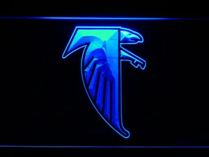 Atlanta Falcons 1990-2002 LED Neon Sign - Legacy Edition