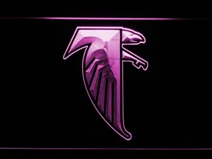 Atlanta Falcons 1990-2002 LED Neon Sign - Legacy Edition