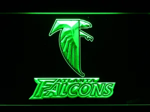 Atlanta Falcons 1998-2002 LED Neon Sign - Legacy Edition