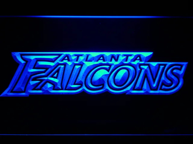 Atlanta Falcons 1998-2002 Logo LED Neon Sign - Legacy Edition
