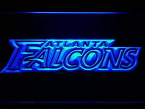 Atlanta Falcons 1998-2002 Logo LED Neon Sign - Legacy Edition