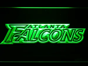 Atlanta Falcons 1998-2002 Logo LED Neon Sign - Legacy Edition