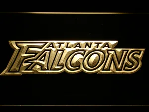 Atlanta Falcons 1998-2002 Logo LED Neon Sign - Legacy Edition