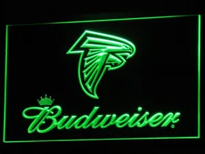 Atlanta Falcons Budweiser LED Neon Sign