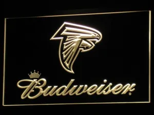 Atlanta Falcons Budweiser LED Neon Sign