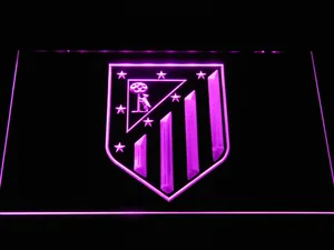 Atletico Madrid Crest LED Neon Sign