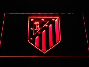 Atletico Madrid Crest LED Neon Sign