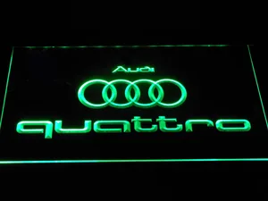 Audi Quattro LED Neon Sign