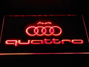Audi Quattro LED Neon Sign