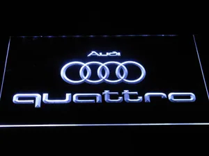 Audi Quattro LED Neon Sign