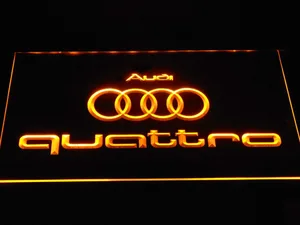 Audi Quattro LED Neon Sign
