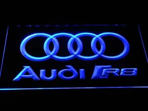 Audi R8 Logo LED Neon Sign