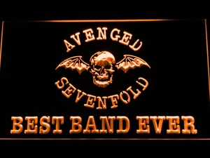 Avenged Sevenfold Best Band Ever LED Neon Sign
