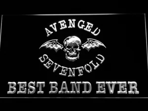 Avenged Sevenfold Best Band Ever LED Neon Sign