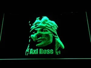 Axl Rose LED Neon Sign