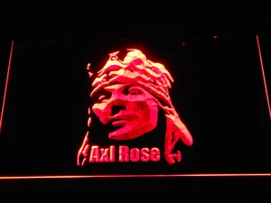 Axl Rose LED Neon Sign