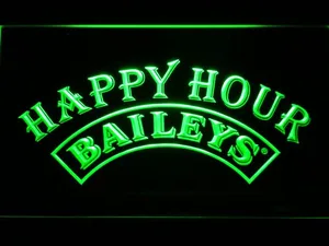 Baileys Happy Hour LED Neon Sign