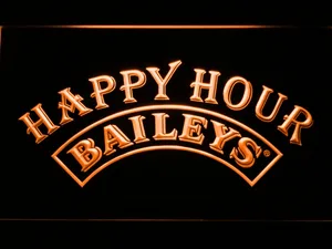 Baileys Happy Hour LED Neon Sign