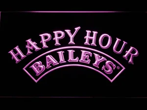 Baileys Happy Hour LED Neon Sign