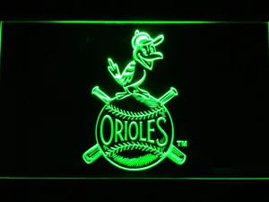 Baltimore Orioles 1954-1965 LED Neon Sign - Legacy Edition