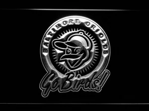 Baltimore Orioles 1964-1965 LED Neon Sign - Legacy Edition