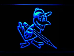 Baltimore Orioles 1966 LED Neon Sign - Legacy Edition