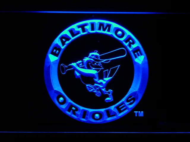 Baltimore Orioles 1989-1991 LED Neon Sign - Legacy Edition