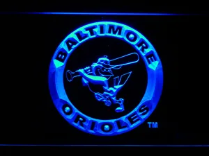 Baltimore Orioles 1989-1991 LED Neon Sign - Legacy Edition