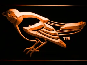 Baltimore Orioles 1989-1997 LED Neon Sign - Legacy Edition