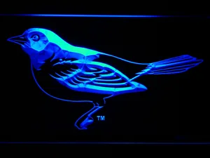 Baltimore Orioles 5 LED Neon Sign